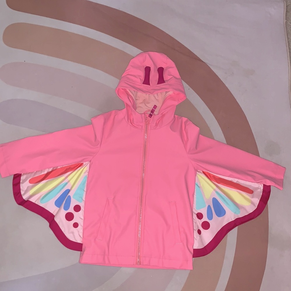 Butterfly rain jacket
